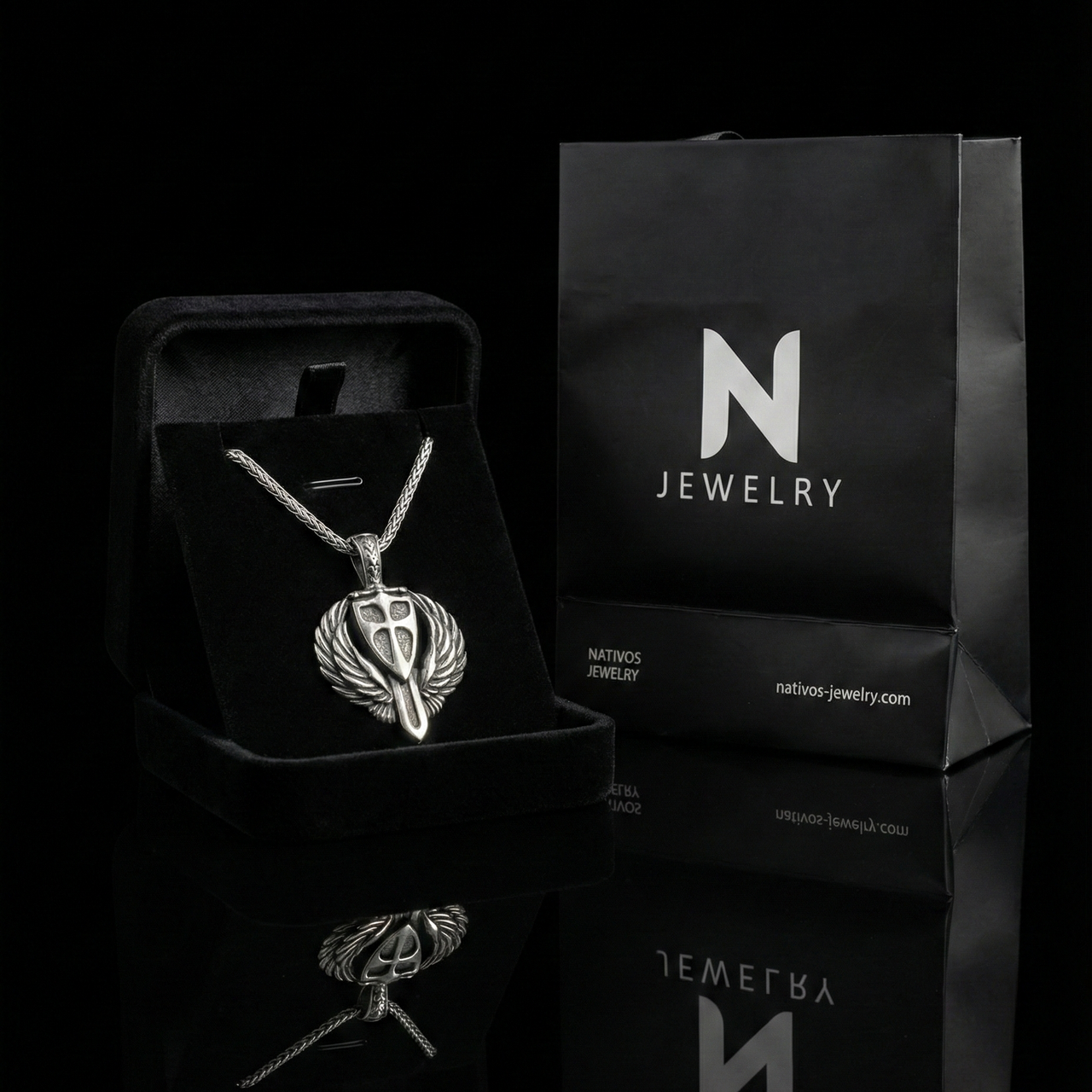 Warrior of Faith – Archangel Michael Shield Pendant