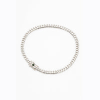 Thumbnail for 999 Silver Miami Cuban Chain – Onyx Clasp 6mm / 55cm