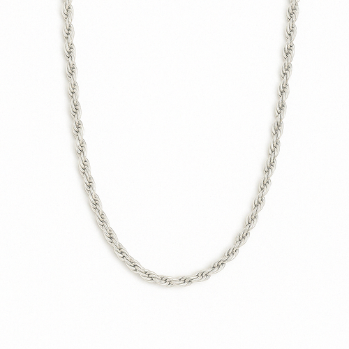 Cadena Rope 3 mm — Plata 950