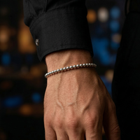 Thumbnail for Essence Beads — Silver Beaded Bracelet 950 