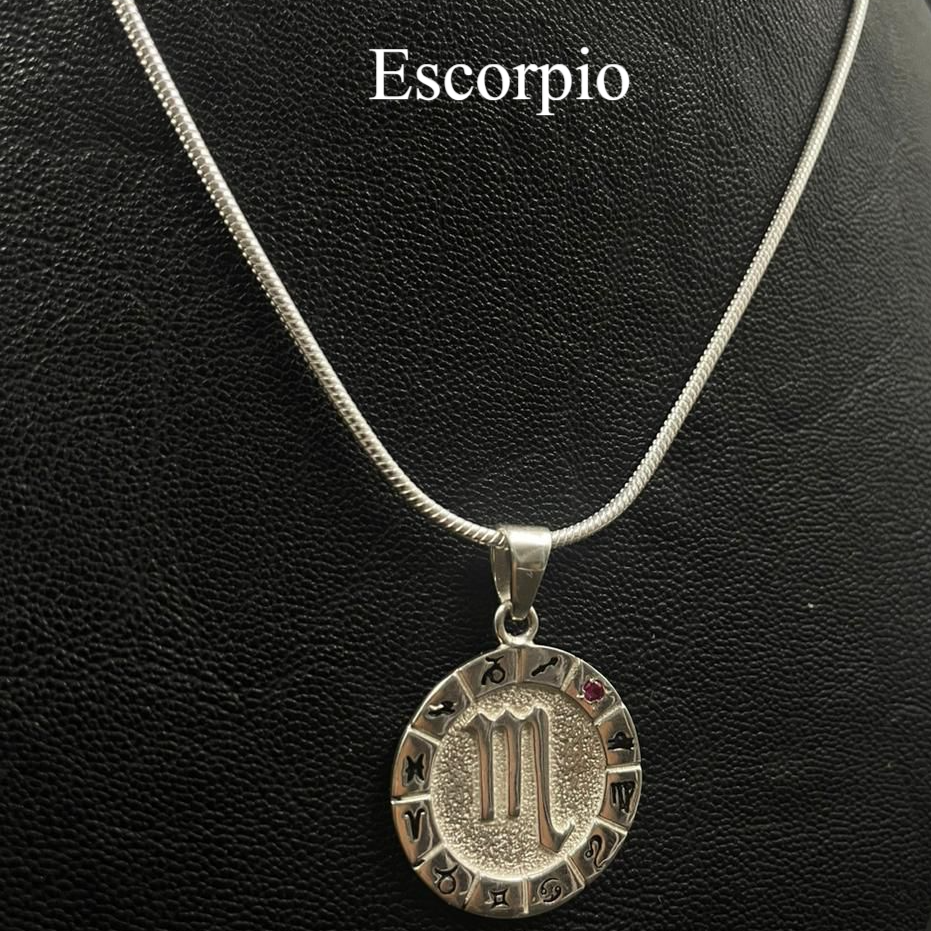 Collar Zodiacal de Plata ley 950