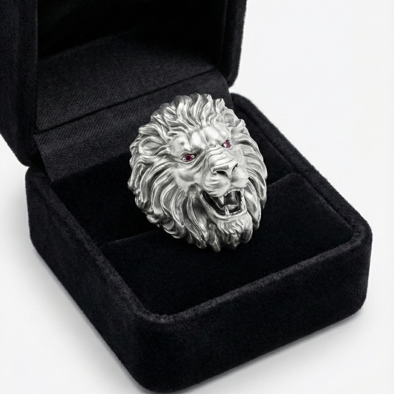 Anillo León de Plata 950 – Predator