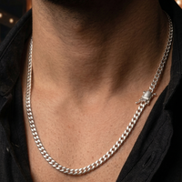 Thumbnail for Cadena Lomo de Corvina 3 mm — Plata 950