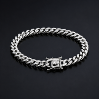 Thumbnail for Cuban Elegance 6mm — Silver Cuban Bracelet 999 (21cm) 