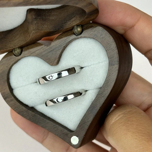 Aros de Pareja Sol y Luna - nativosjewelry