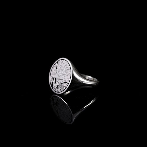 Anillo La Noche Estrellada - nativosjewelry