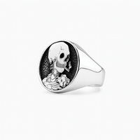 Thumbnail for Calavera Vicent Vangogh - nativosjewelry