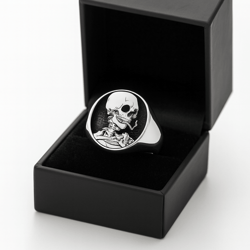 Calavera Vicent Vangogh - nativosjewelry