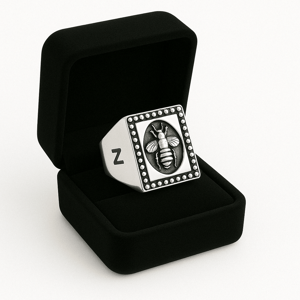 Abeja — Anillo de Poder y Prosperidad - nativosjewelry