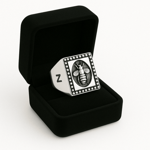 Abeja — Anillo de Poder y Prosperidad - nativosjewelry