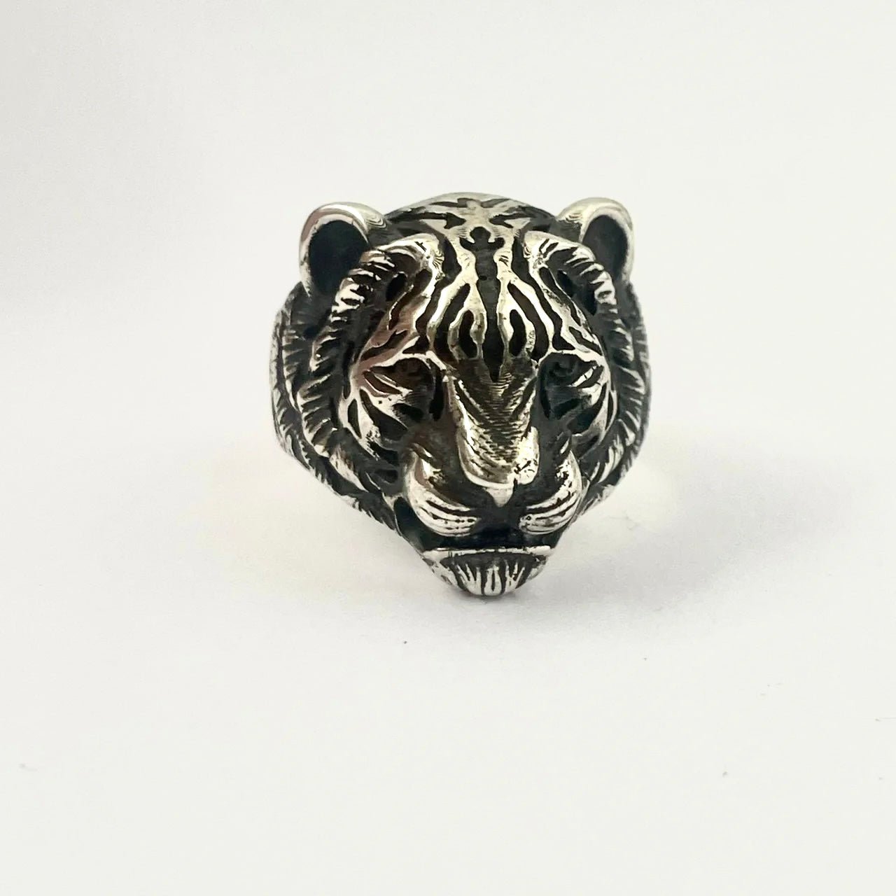 Anillo Tiger 3D - nativosjewelry