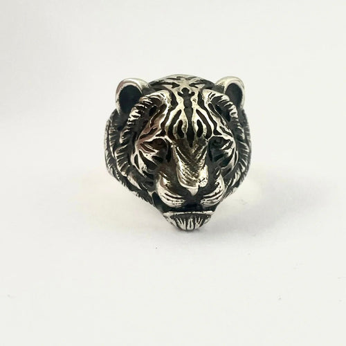 Anillo Tiger 3D - nativosjewelry