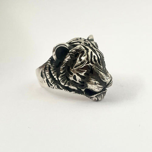 Anillo Tiger 3D - nativosjewelry
