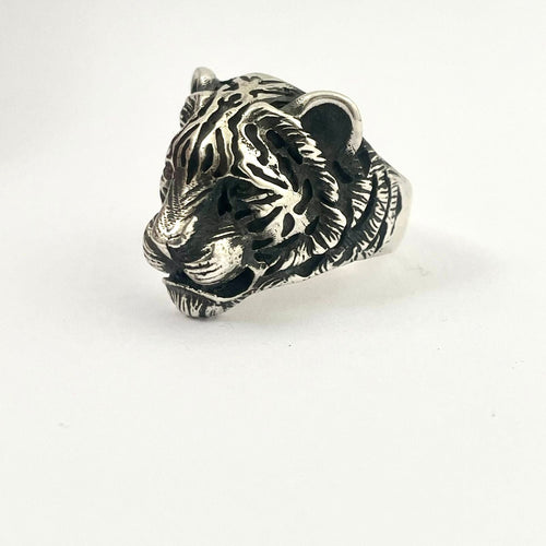Anillo Tiger 3D - nativosjewelry