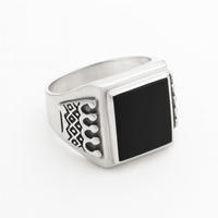 Thumbnail for Crowns — Anillo Plata 950 - nativosjewelry