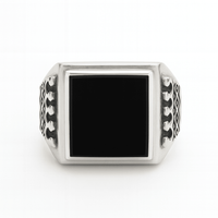 Thumbnail for Crowns — Anillo Plata 950 - nativosjewelry