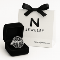 Thumbnail for Dragón — Anillo Plata 950 - nativosjewelry
