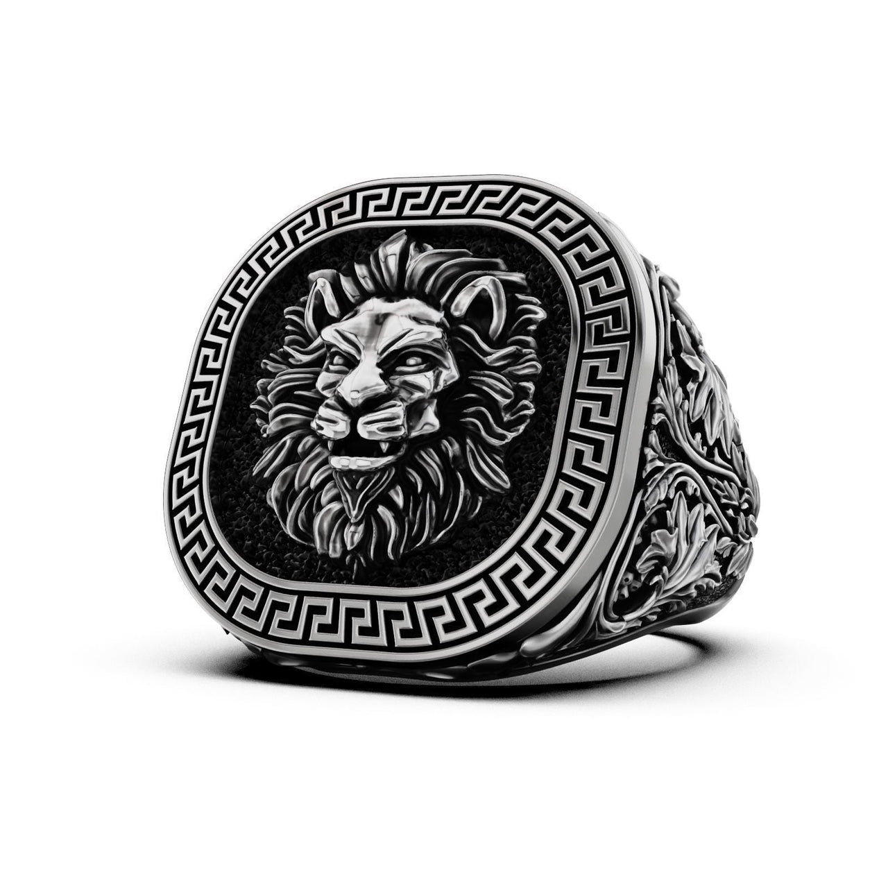 León de Crin — Anillo Plata 950 - nativosjewelry