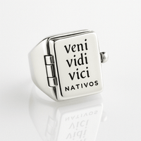 Thumbnail for Relicario — Anillo Plata 950 - nativosjewelry
