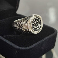 Thumbnail for Salomón Sabiduría — Anillo Plata 950 - nativosjewelry