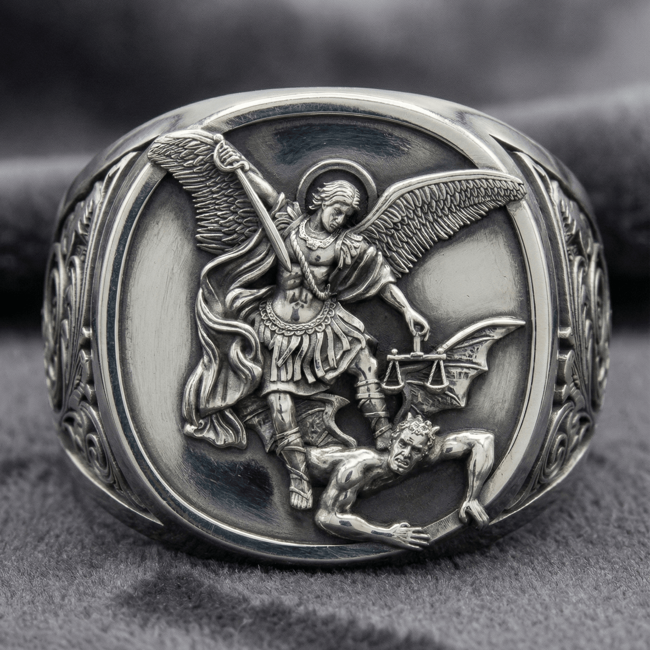 San Miguel — Anillo Plata 950 - nativosjewelry