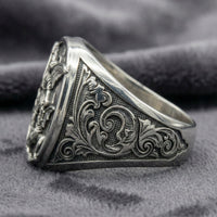 Thumbnail for San Miguel — Anillo Plata 950 - nativosjewelry