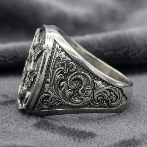 San Miguel — Anillo Plata 950 - nativosjewelry