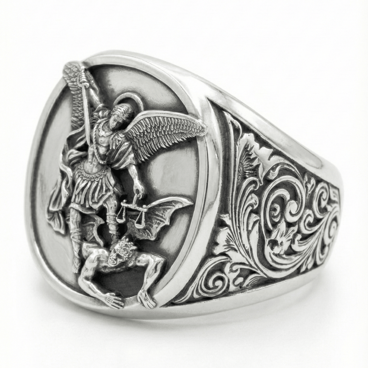 San Miguel — Anillo Plata 950 - nativosjewelry