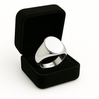 Thumbnail for Sello Oval — Anillo Plata 950 - nativosjewelry