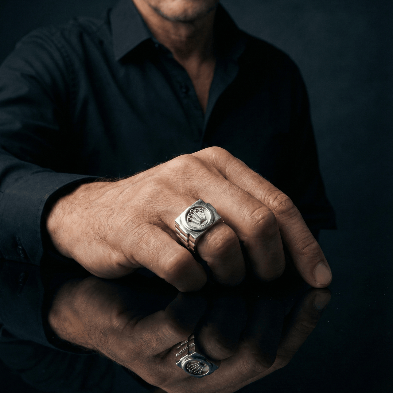 Clock’s — Anillo Plata 950 - nativosjewelry