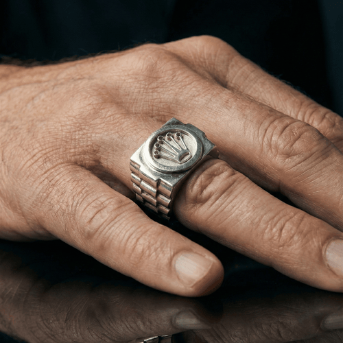 Clock’s — Anillo Plata 950 - nativosjewelry