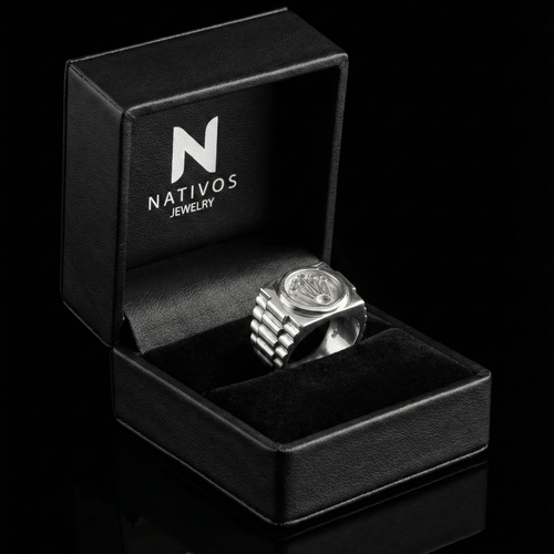 Clock’s — Anillo Plata 950 - nativosjewelry
