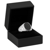 Thumbnail for Lumpy Oval Ónix - Plata 950 - nativosjewelry