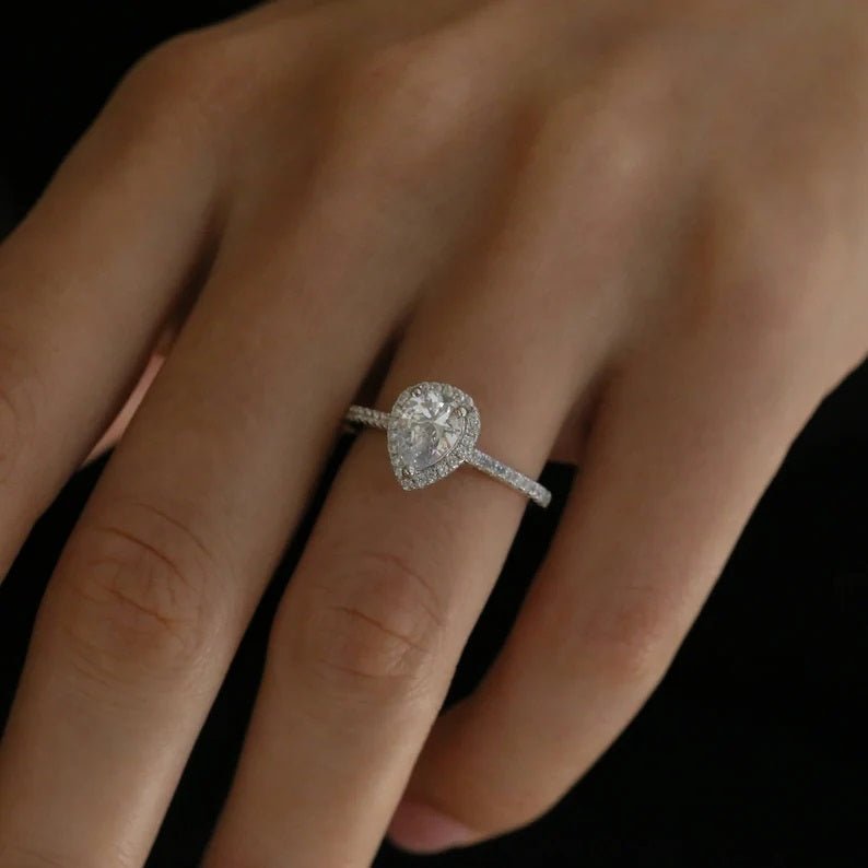 Pear Ring - nativosjewelry