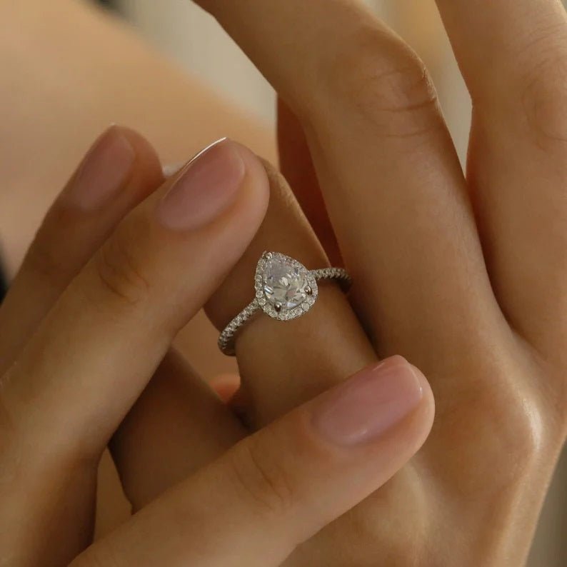 Pear Ring - nativosjewelry