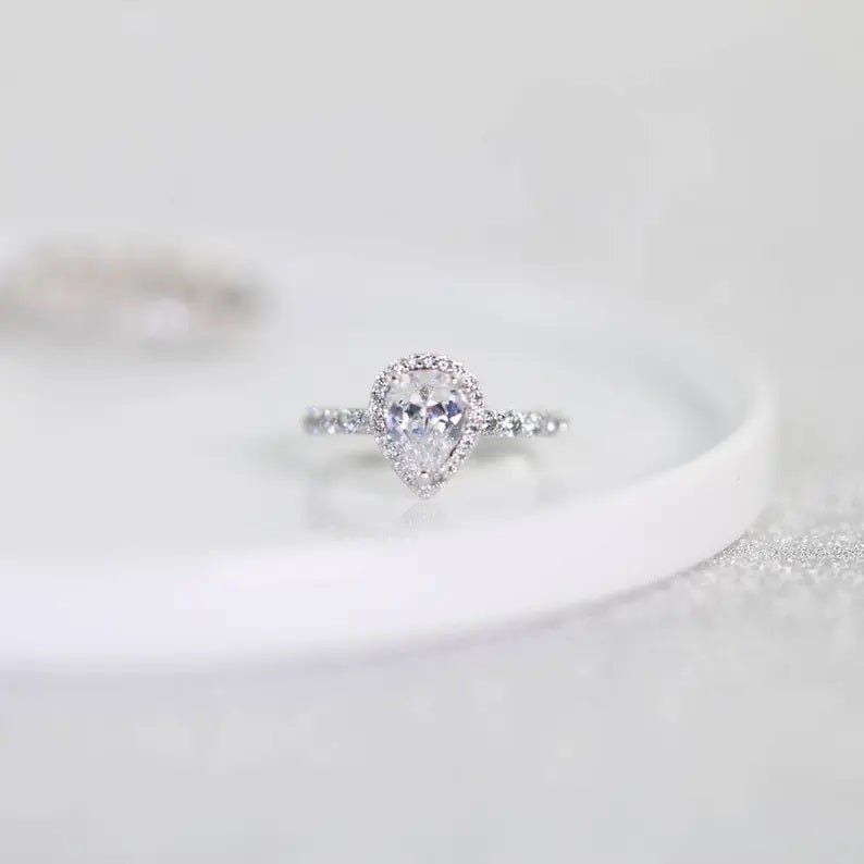 Pear Ring - nativosjewelry