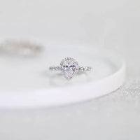 Thumbnail for Pear Ring - nativosjewelry