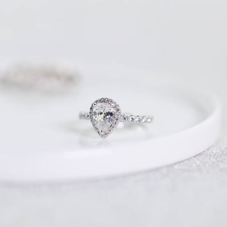 Pear Ring - nativosjewelry