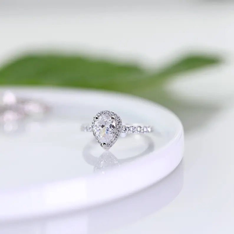 Pear Ring - nativosjewelry