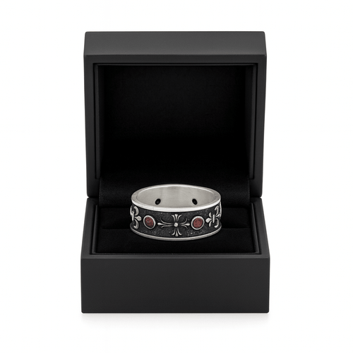 Cross — Anillo Plata 950 - nativosjewelry