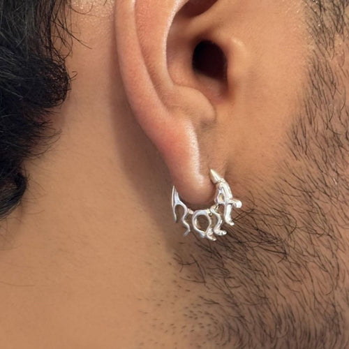 Arete Fire de Plata 950 - nativosjewelry