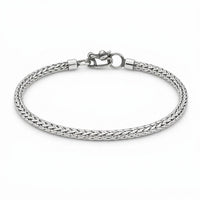Thumbnail for Espiga Elección — 2mm Silver Bracelet 950 (Bright or Burnished) - nativosjewelry