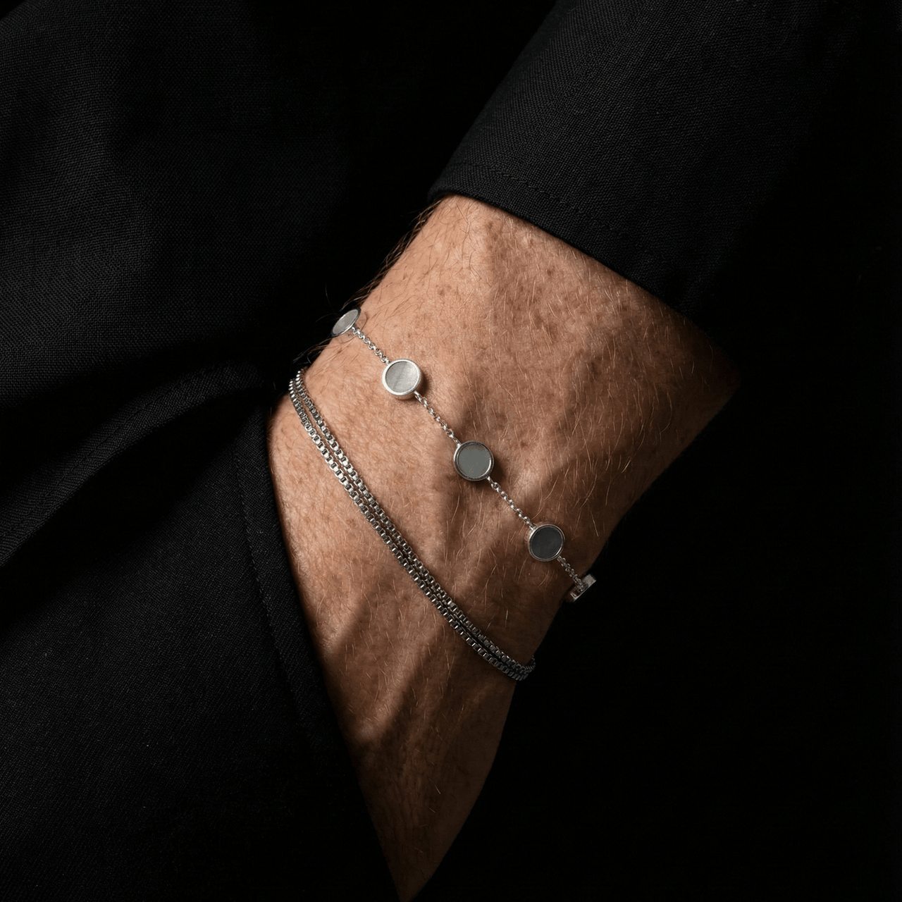 Aguamarina Esencia — Aquamarine Silver Bracelet 950 - nativosjewelry