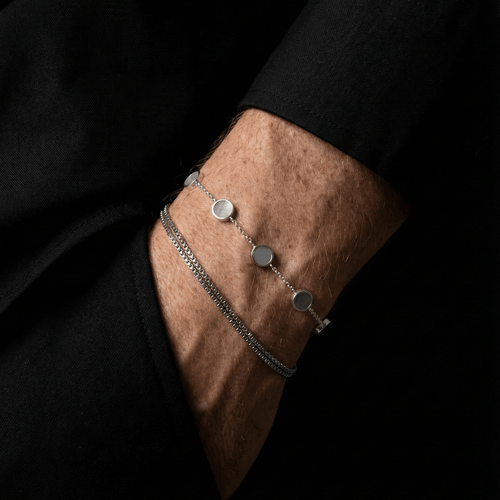 Aguamarina Esencia — Aquamarine Silver Bracelet 950 - nativosjewelry