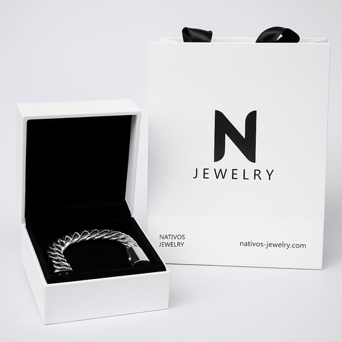 Cuban Autoridad 13mm — Silver Cuban Bracelet 999 (22cm) - nativosjewelry