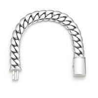 Thumbnail for Cuban Autoridad 13mm — Silver Cuban Bracelet 999 (22cm) - nativosjewelry