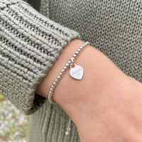 Thumbnail for Cuentas de Plata Charm Heart - nativosjewelry