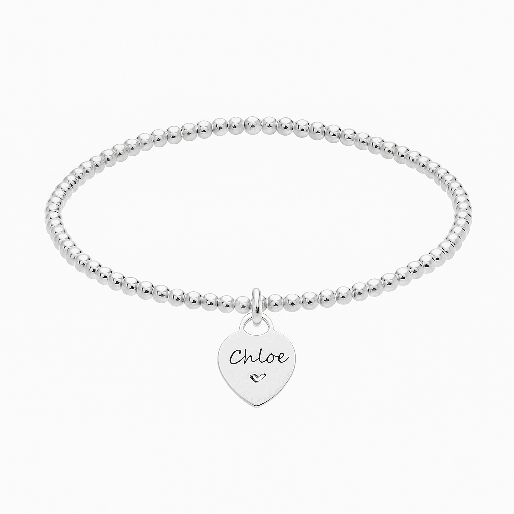 Cuentas de Plata Charm Heart - nativosjewelry