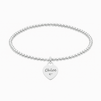 Thumbnail for Cuentas de Plata Charm Heart - nativosjewelry