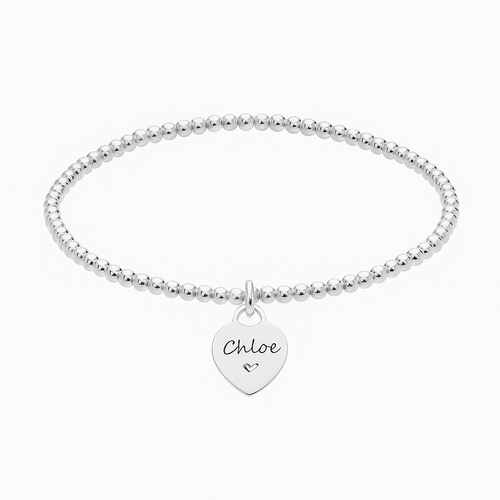Cuentas de Plata Charm Heart - nativosjewelry